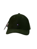 Boné Urbano Tommy Hilfiger Classic - Cor Verde Militar Logo Original