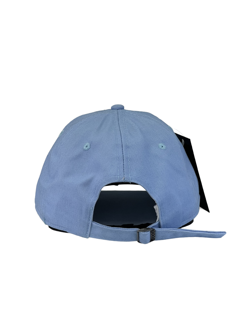 Boné Urbano Gucci BIG - Cor Azul Claro Logo Azul Escuro