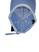 Boné Urbano Gucci BIG - Cor Azul Claro Logo Azul Escuro