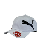 Boné Casual Puma BIG - Cor Branco Logo Branco