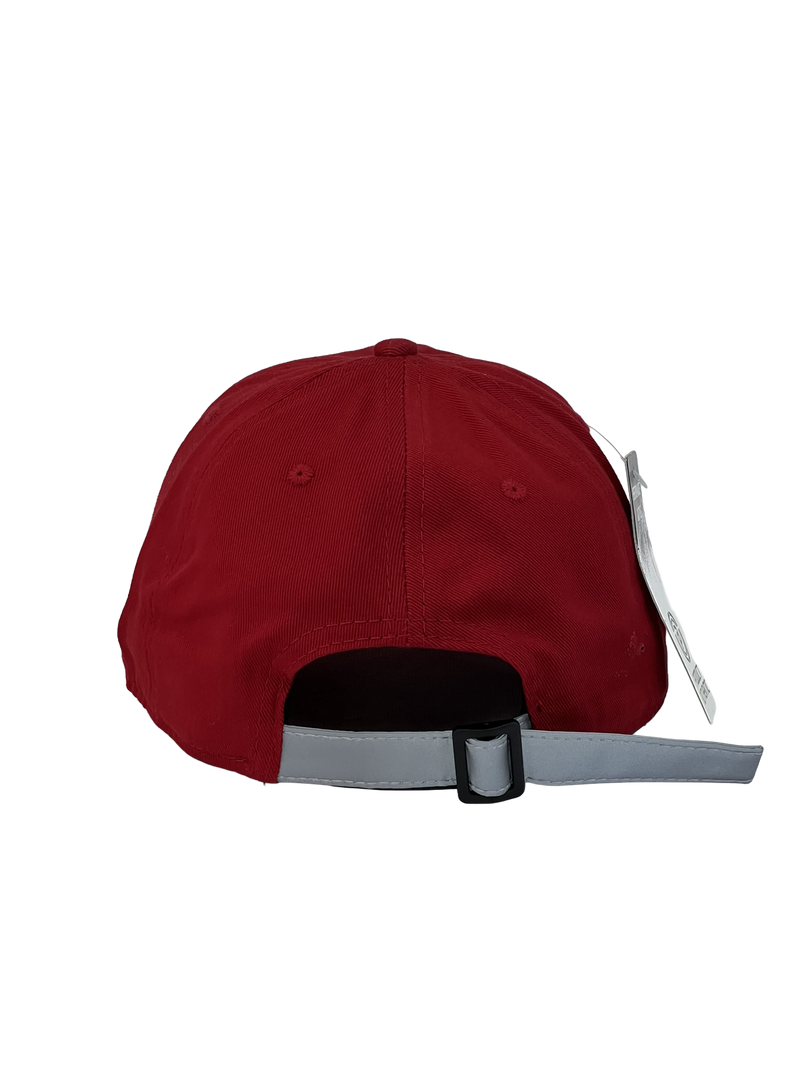 Boné Casual Prada Classic Transluc - Cor Vermelho Logo Branco