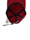 Boné Casual Prada Classic Transluc - Cor Vermelho Logo Branco