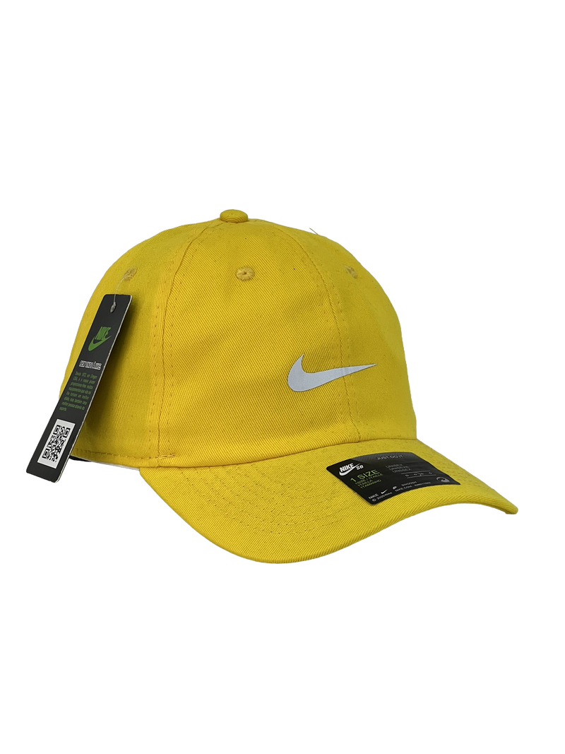 Boné Casual Nike Classic Transluc - Cor Amarelo Logo Branco