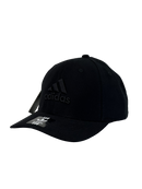 Boné Urbano Adidas Classic - Cor Preto Logo Preto