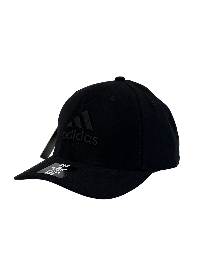 Boné Urbano Adidas Classic - Cor Preto Logo Preto