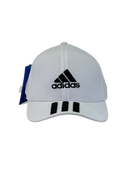 Boné Urbano Adidas Classic Listras - Cor Branco Logo Preto
