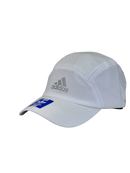 Boné Casual Adidas Basic Two - Cor Branco Logo Cinza