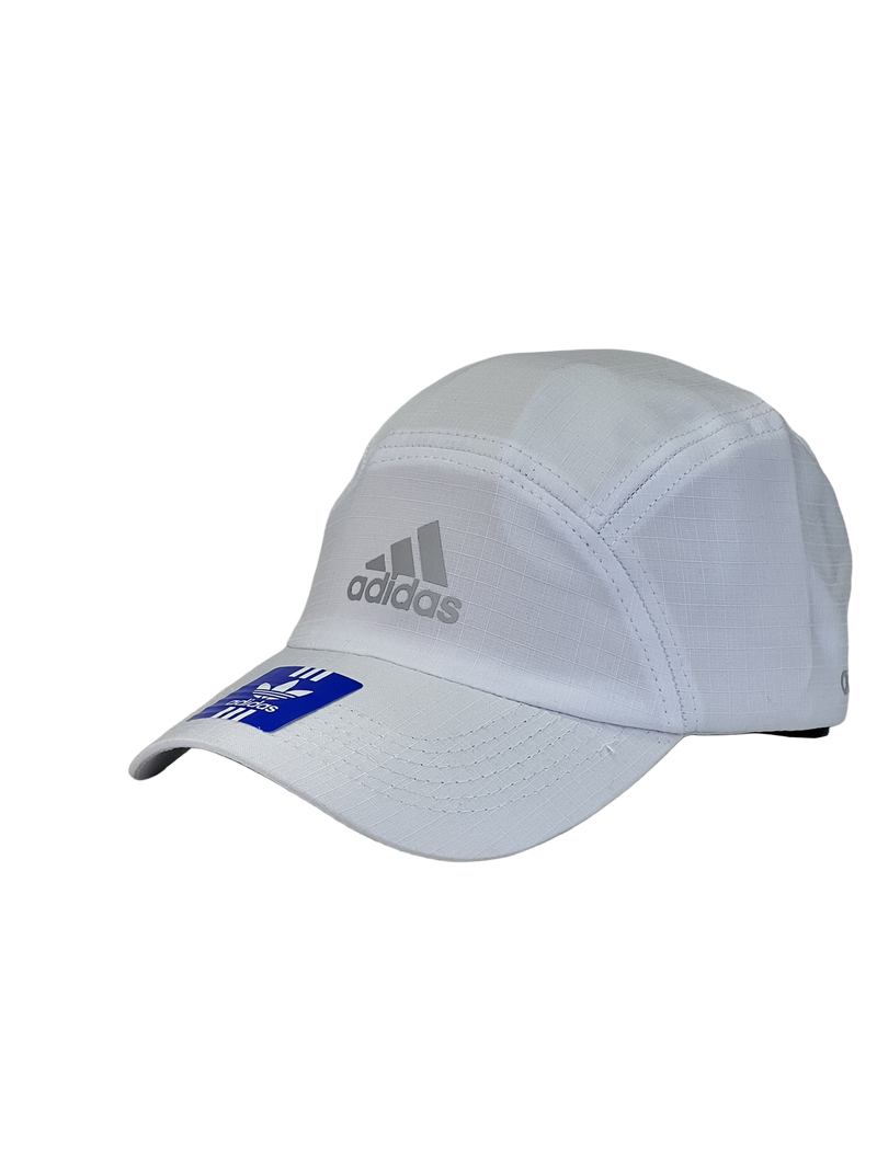 Boné Casual Adidas Basic Two - Cor Branco Logo Cinza