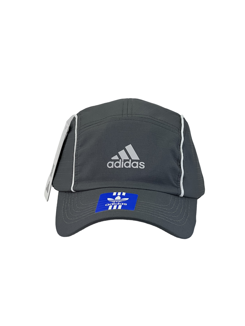 Boné Casual Adidas Basic Two - Cor Cinza Logo Cinza