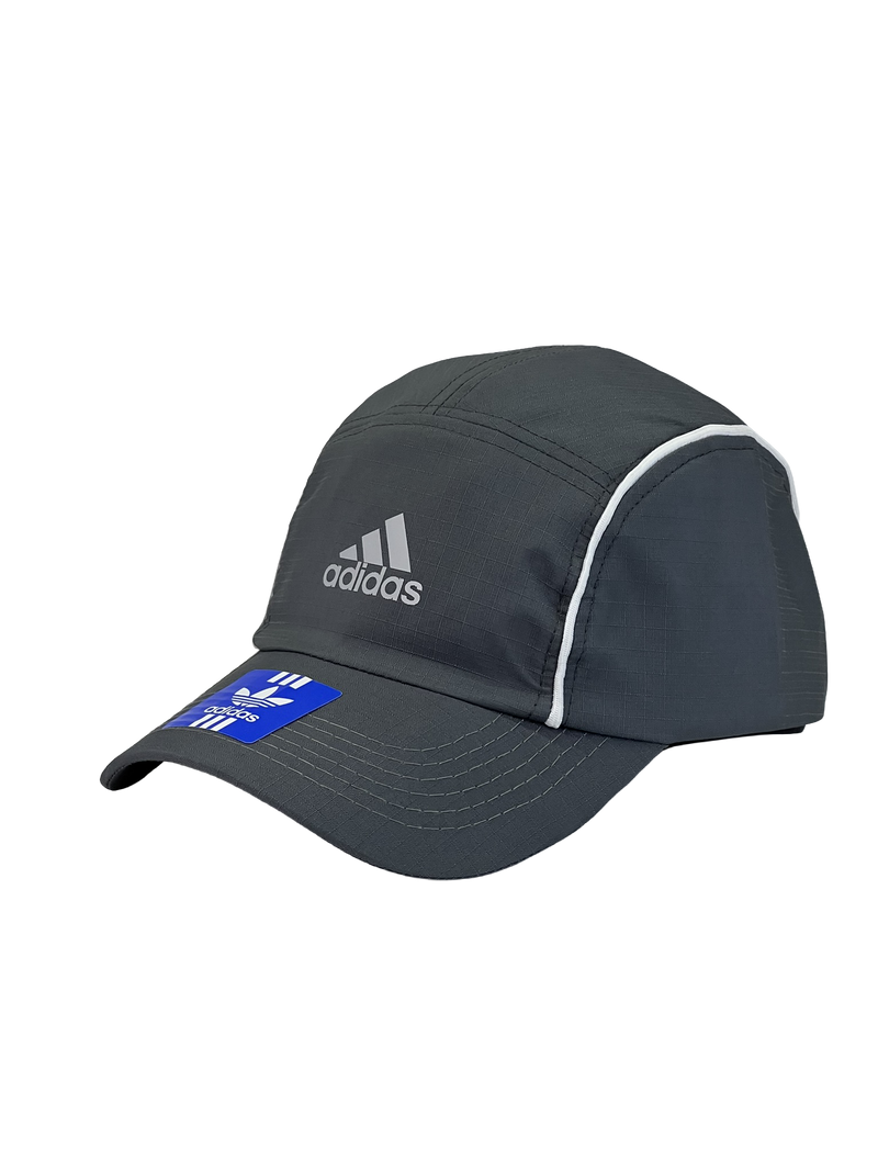 Boné Casual Adidas Basic Two - Cor Cinza Logo Cinza