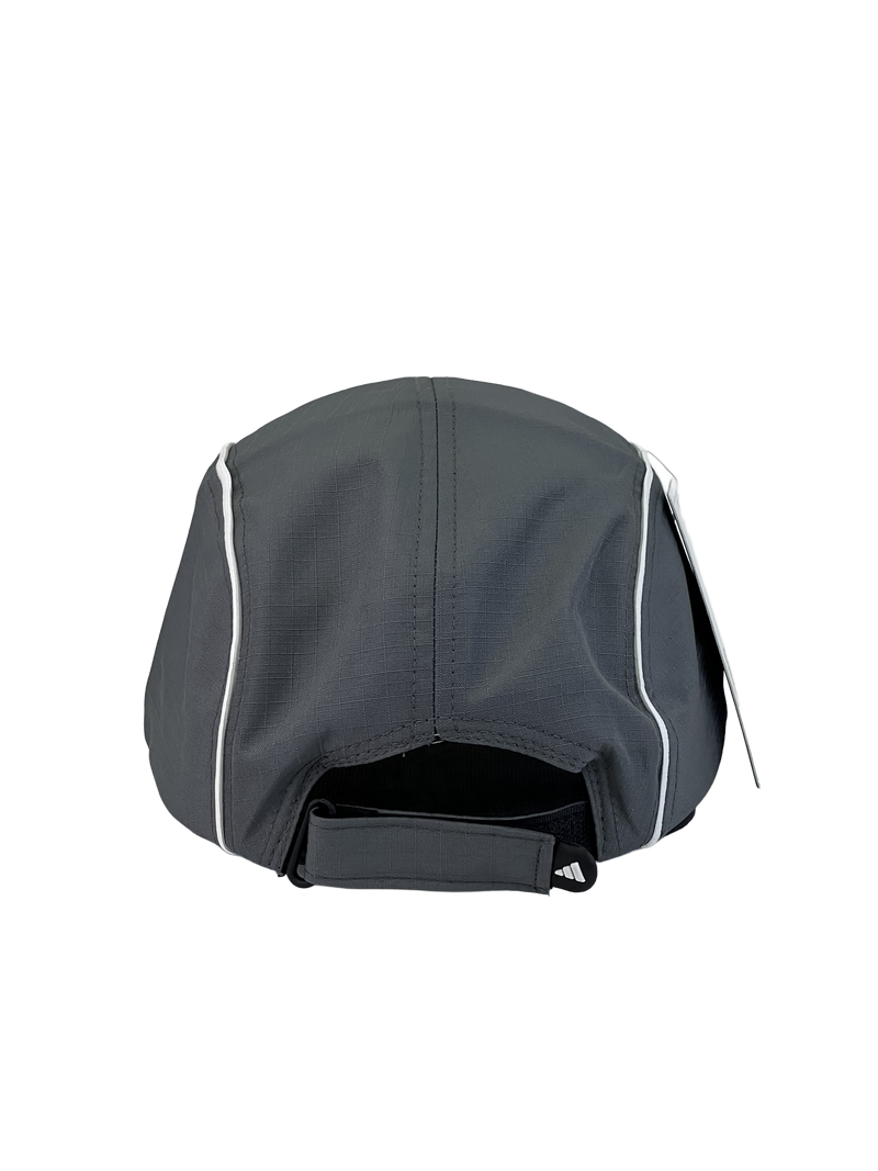 Boné Casual Adidas Basic Two - Cor Cinza Logo Cinza