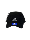 Boné Casual Adidas Basic Two - Cor Preto Logo Branco