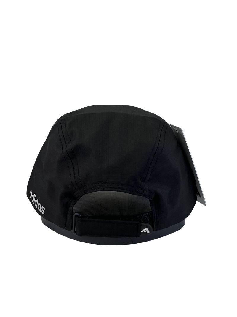 Boné Casual Adidas Basic Two - Cor Preto Logo Branco