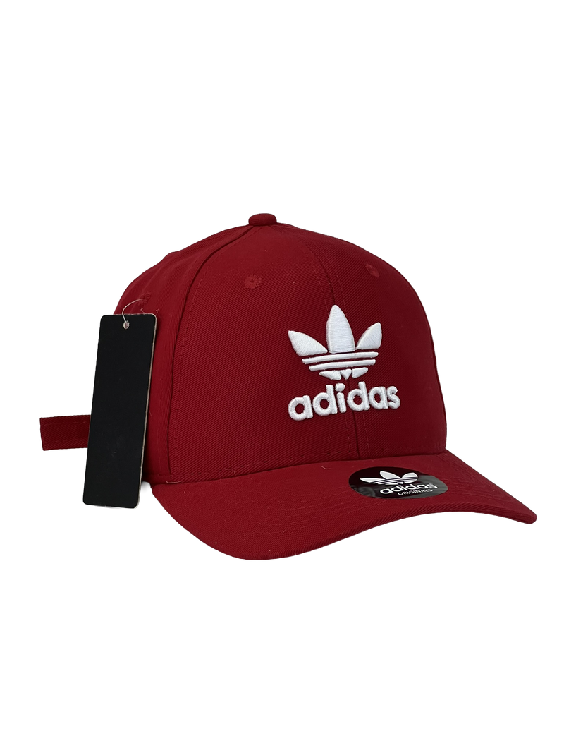 Boné Urbano Adidas Classic BIG - Cor Vermelho Logo Branco