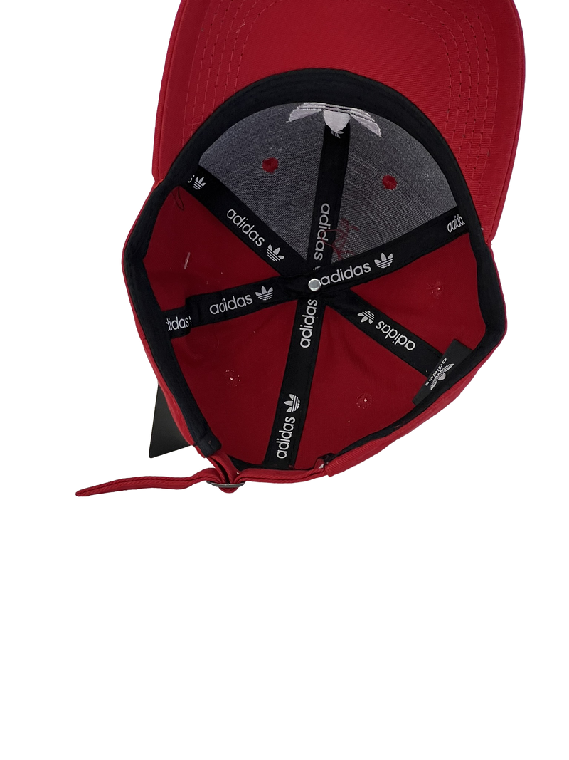 Boné Urbano Adidas Classic BIG - Cor Vermelho Logo Branco