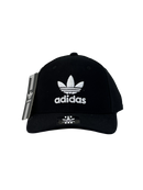Boné Urbano Adidas Classic BIG - Cor Preto Logo Branco