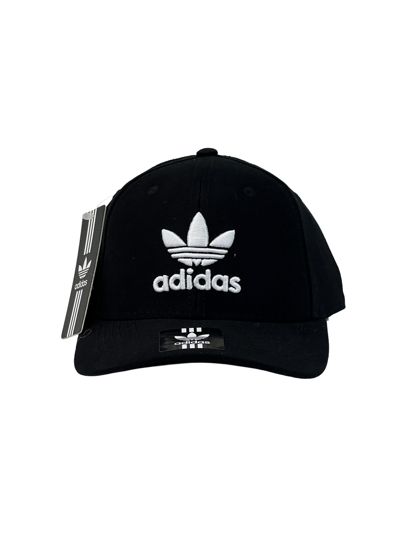 Boné Urbano Adidas Classic BIG - Cor Preto Logo Branco