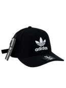 Boné Urbano Adidas Classic BIG - Cor Preto Logo Branco