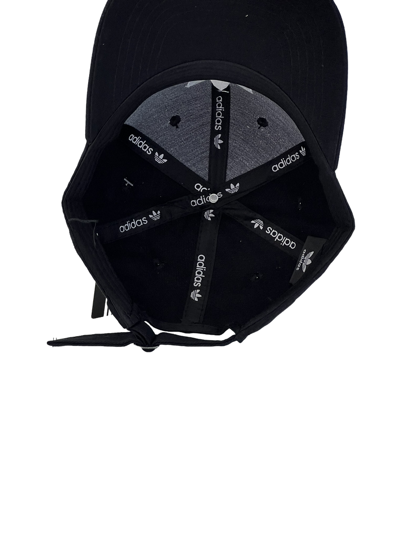 Boné Urbano Adidas Classic BIG - Cor Preto Logo Branco