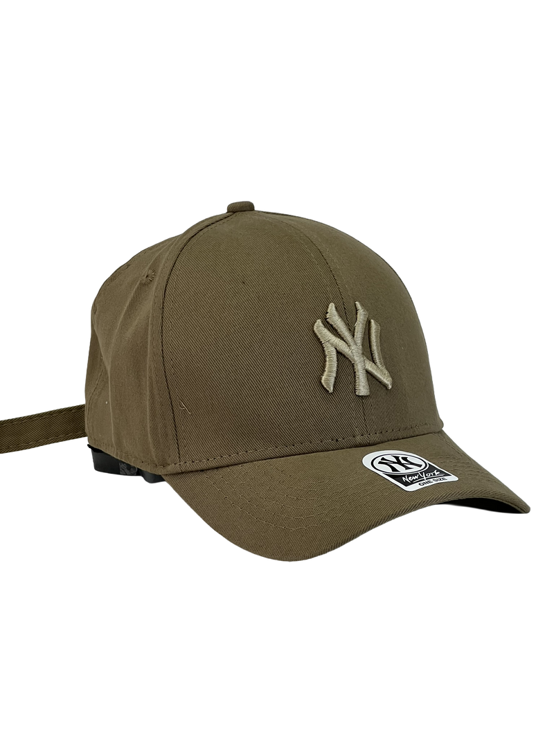 Boné Urbano New York Yankees Classic - Cor Marrom Logo Marrom