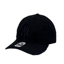 Boné Destroyed New York Yankees - Cor Preto  Logo Preto