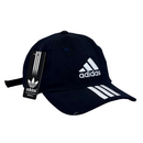 Boné Casual Adidas Basics 2 - Cor Azul Escuro  Logo Branco