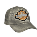 Boné Rock Harley Davidson - Cor Marrom  Logo Oficial