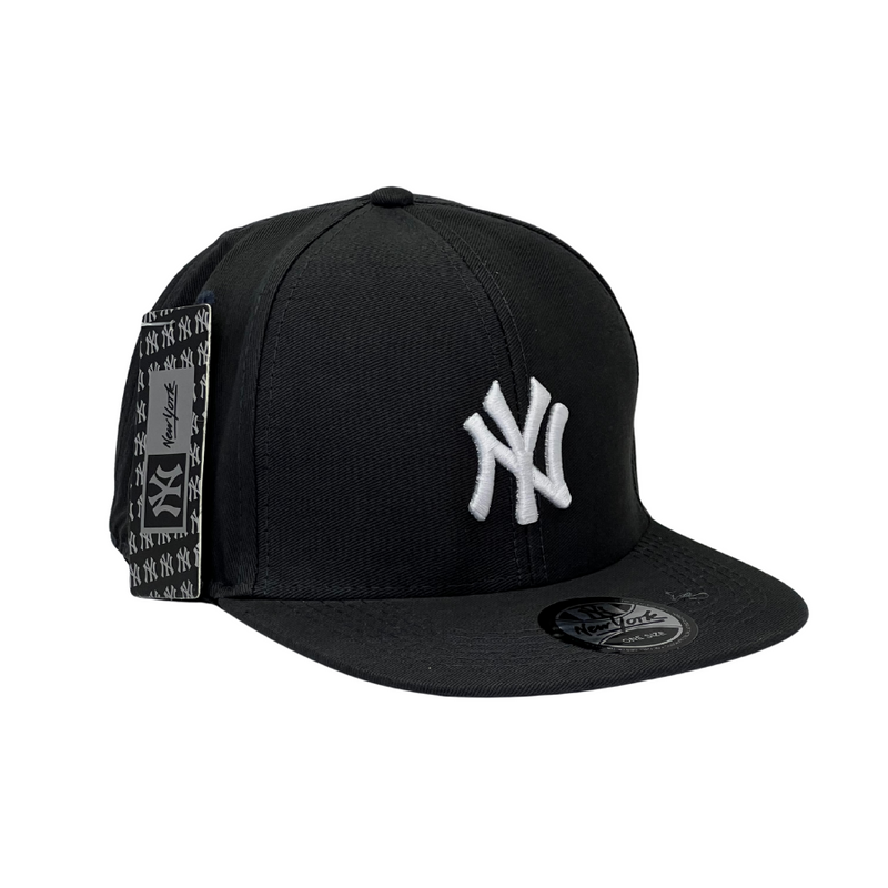 Boné Aba Reta New York Yankees - Cor Cinza  Logo Branco