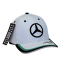 Boné  Urbano Detroid Mercedes BIG - Cor Branco  Logo Preto