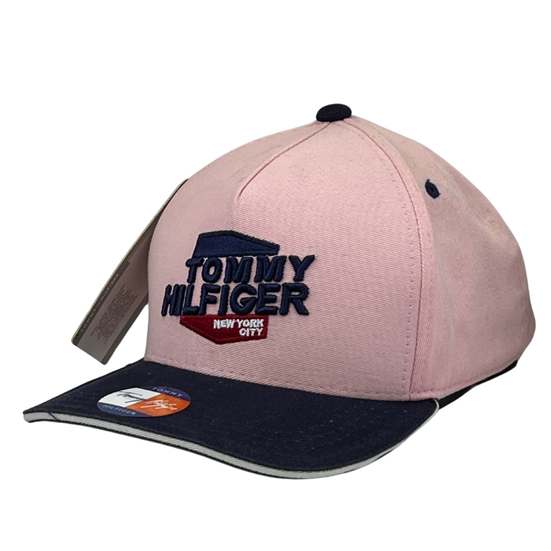 Boné Casual Tommy Hilfiger NYC - Cor Rosa  Logo Oficial
