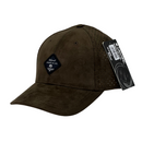 Boné Casual Lackpard Grife Camurça - Cor Marrom  Logo Original