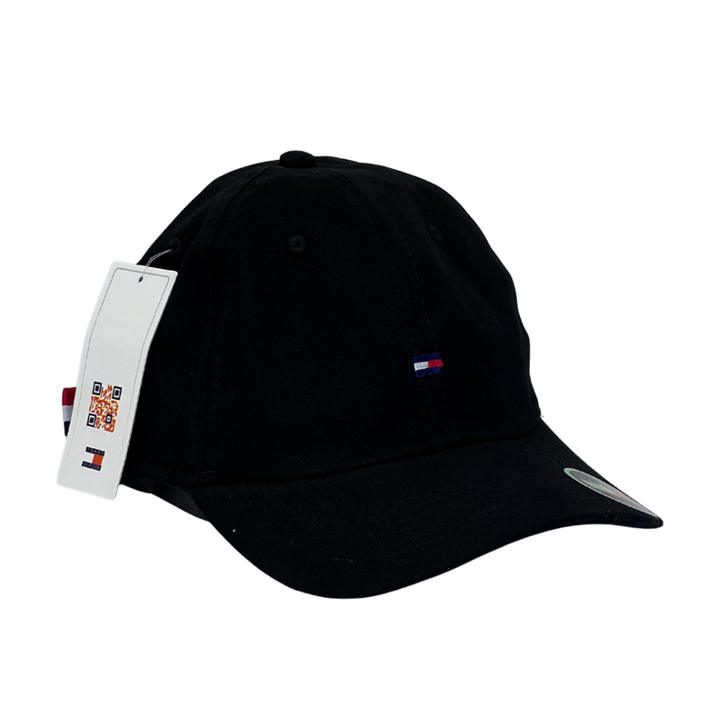 Boné  Casual Tommy Hilfiger Mini Logo - Cor Preto  Logo Original
