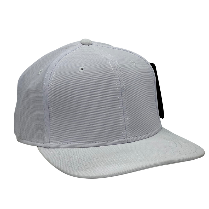 Boné Aba Reta Lackpard Basic - Cor Branco  Logo Branco