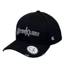 Boné Urbano Calvin Klein Basic - Cor Preto  Logo Preto e Branco