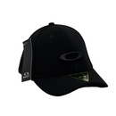 Boné Fitted Oakley Basic - Cor Preto  Logo Preto