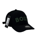 Boné Urbano Hugo Boss BIG - Cor Preto  Logo Verde