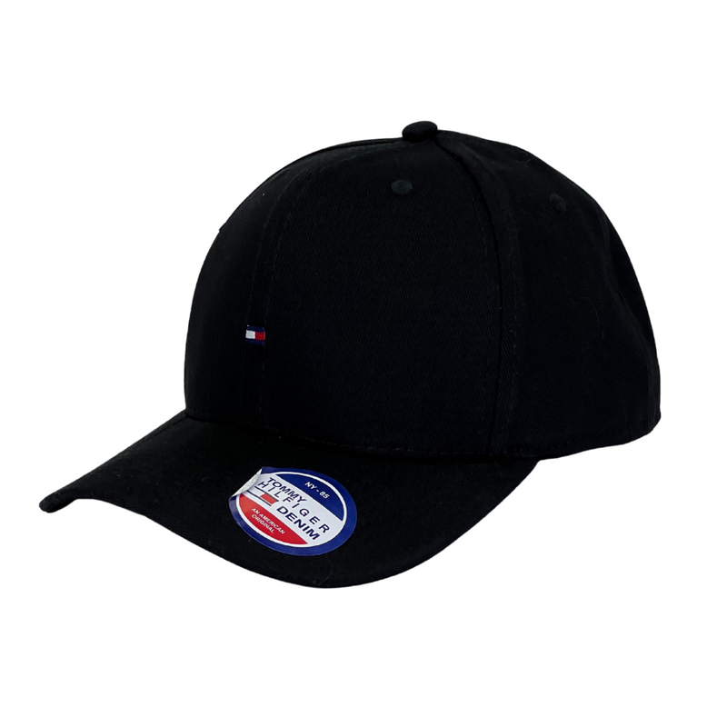Boné Urbano Tommy Hilfiger Basic - Cor Preto  Logo Original