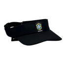 Viseira CBF Brasil - Cor Preta  Logo Oficial
