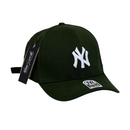 Boné Urbano New York Yankees Basic - Cor Verde Militar  Logo Branco