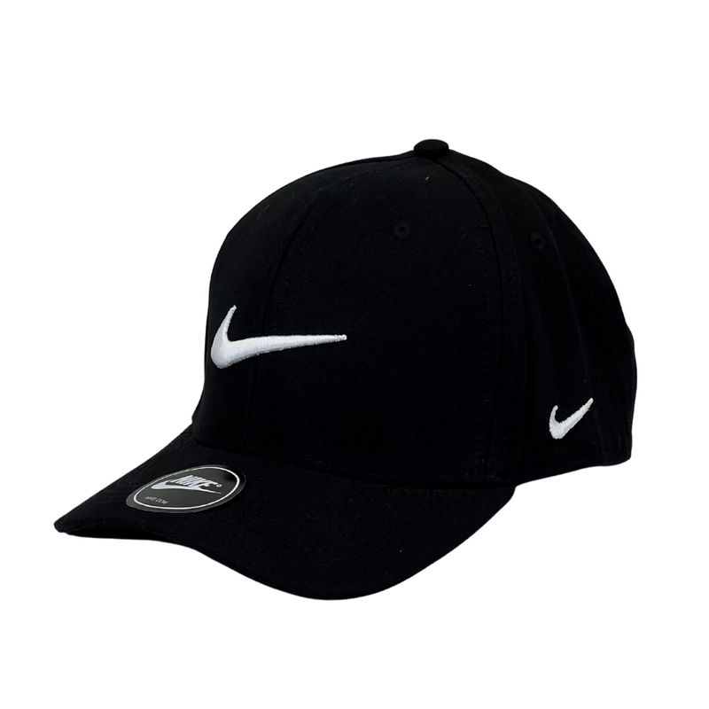 Boné Urbano Nike BIG - Cor Preto  Logo Branco