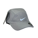 Boné Casual Nike Basic Two - Cor Cinza  Logo Cinza