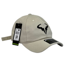 Boné Casual Nike NADAL - Cor Bege  Logo Preto