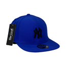 Boné Aba Reta New York Yankees - Cor Azul Escuro  Logo Preto