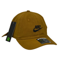 Boné Urbano Nike Basic Two - Cor Mostarda  Logo Preto