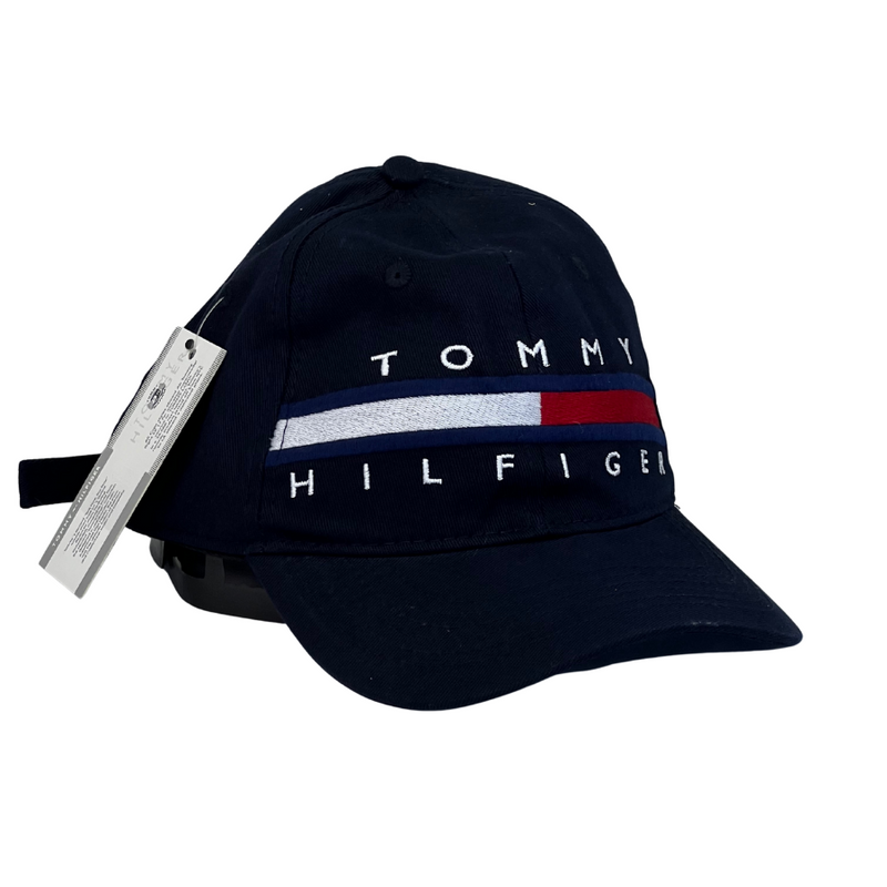 Boné Casual Tommy Hilfiger BIG - Cor Azul Escuro  Logo Original