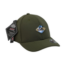 Boné Fitted Quiksilver Basic - Cor Verde Militar  Logo Original