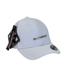 Boné  Fitted QuikSilver Name - Cor Branco  Logo Cinza