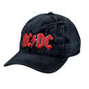 Boné Rock ACDC - Jeans  Logo Vermelho