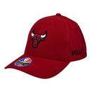Boné Casual Bulls Basics - Cor Vermelho Logo Oficial