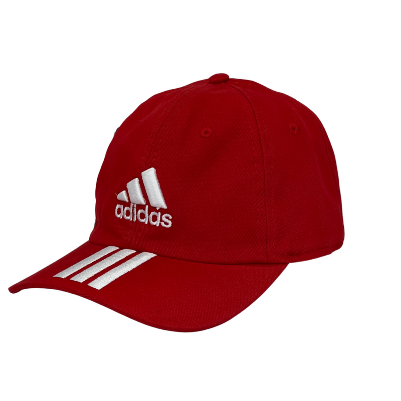 Boné Casual Adidas Sport - Cor Vermelho  Logo Branco